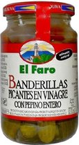 Gherkins El Faro Banderillas (370 ml)