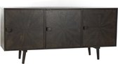 Dientafel DKD Home Decor Ek Hout MDF (160 x 38 x 75 cm)