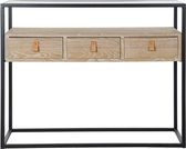 Console DKD Home Decor Hout Metaal (100 x 38 x 80 cm)