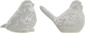 Decoratieve figuren DKD Home Decor Terra cotta Fågel (2 pcs) (13.4 x 8 x 10 cm)