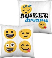 Kussen met vulling Emoji Sweet Dreams (40 x 40 cm)