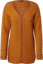 More & More gebreid vest Sinaasappel-38 (M)