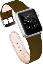 Apple Watch bandje bruin soepel leer 38/40 mm