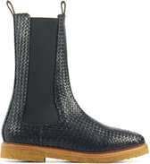 Allan K Vrouwen Leren     Chelsea boots / Laarzen / Damesschoenen Madison - Zwart - Maat 38
