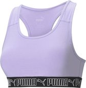 PUMA Elastic Mid Impact Sportbeha Dames - Maat M