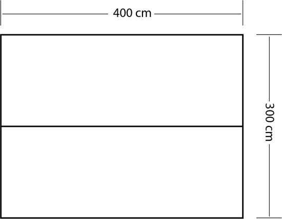 Eurotrail Tarp 4 50% Uv Bescherming 400 X 300 Cm Polyester Groen van Eurotrail — afbeelding 3
