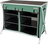 Eurotrail Campingkast Brocas 110 X 52 X 90 Cm Aluminium Groen/zwart