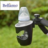 Bellamo®| Bekerhouder kinderwagen buggy - papfles houder - fleshouder