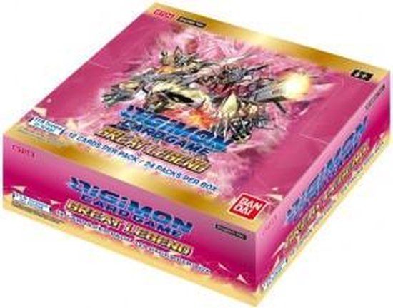 Afbeelding van het spel Digimon Card Game S3 Great Legend Booster Box