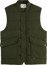 Scotch and Soda Bomber Bodywarmer Donkergroen - maat L