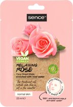 24x Sence Gezichtsmasker Rozen Water 23 ml