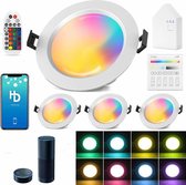 Set LED-Lichten Bluetooth Multicolour (Gerececonditioneerd B)