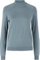Pieces T-shirt Pcesera Ls High Neck Knit Noos Bc 17108452 Trooper/cp Dames Maat - XS