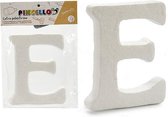 Brief E polyestyreen - Decoratieve letters en cijfers