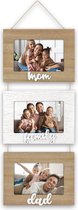 Collage fotolijst Ouders & Familie | 3x10x15