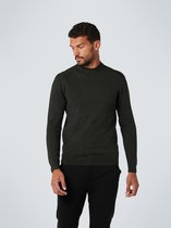 No Excess Mannen Sweater Donkergroen