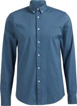 WE Fashion Heren tall fit overhemd van soft touch kwaliteit