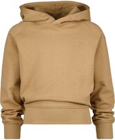 Vingino Hoodie B-basic Meisjes Katoen Lichtbruin Maat 128