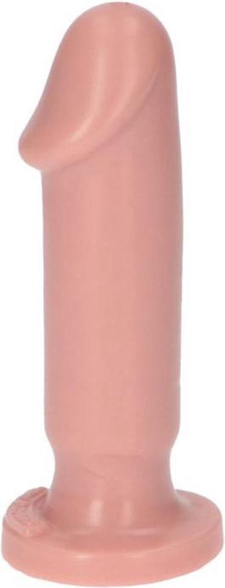 Goedkoopste Dildo Gino - 10,5 cm - Made in Italy - Biobased - Ftalaten vrij - beige