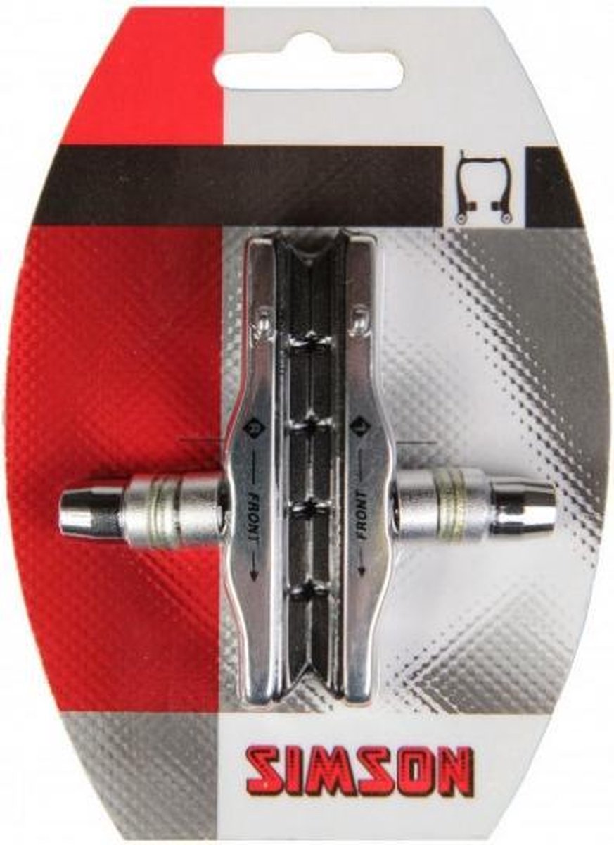 Remblokken V Brake 70 mm voor de fiets op Remblokken V Brake 70 mm voor de fiets op
