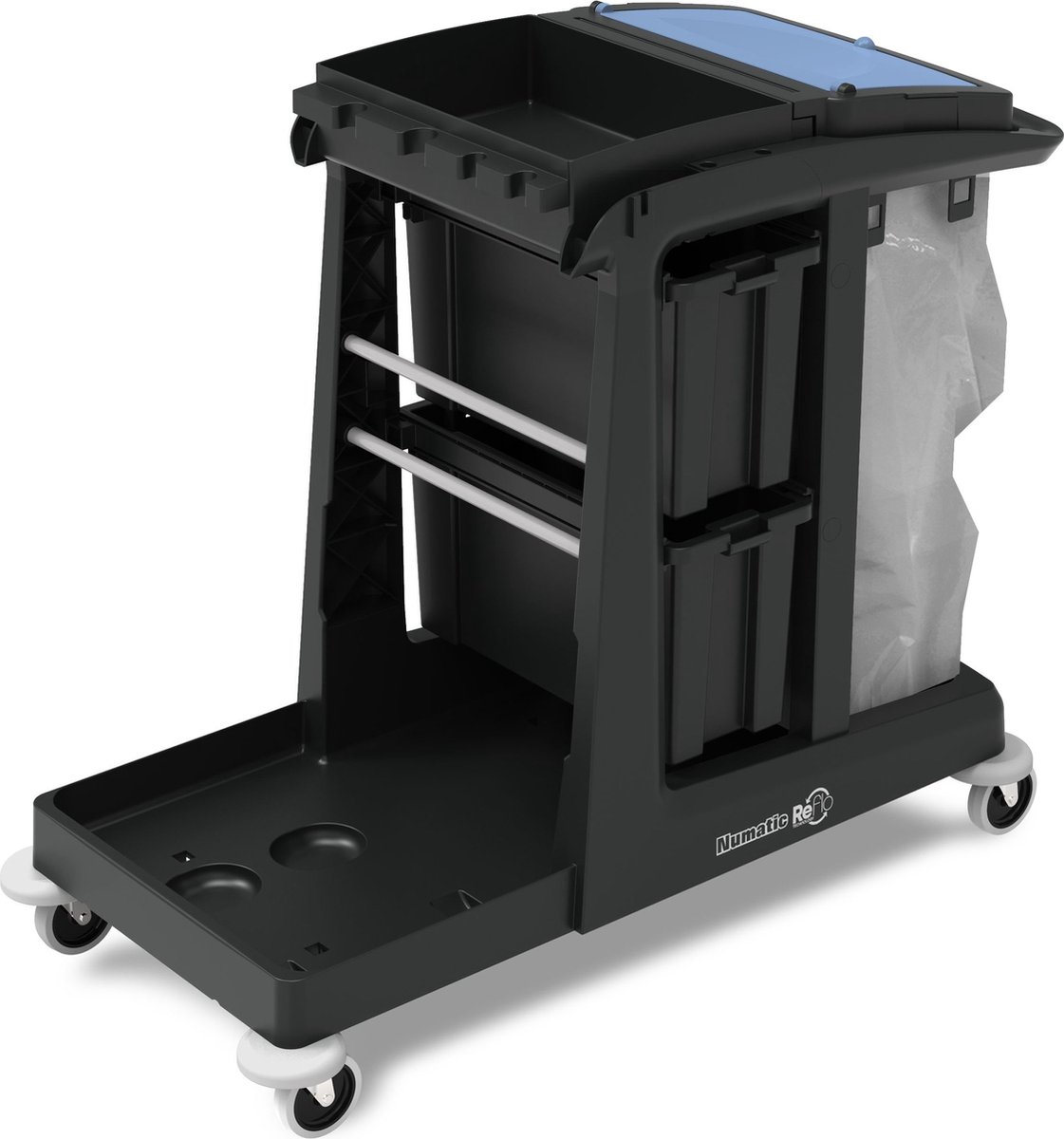 Goedkoopste Numatic Professionele Werkwagen / Schoonmaakwagen ReFlo ECO-Matic EM5