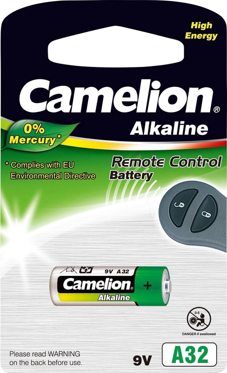 Camelion LR32A Speciale batterij 32A Flat-top Alkaline 9 V 24 mAh 1 stuk(s)