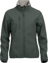 Clique Basic Softshell Jacket Ladies 020915 - Vrouwen - Pistol - XXL