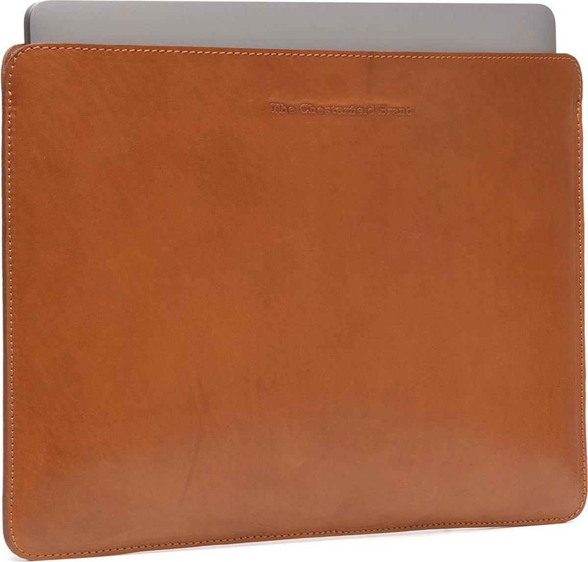 The Chesterfield Brand Leren Laptop Sleeve Cognac Marbella 13 Inch