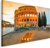 Schilderij - Amphitheater in Rome,  wanddecoratie, premium print