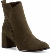 Marco Tozzi Dames Half laarsje 2-2-25095-27 722 groen F-breedte Maat: 41 EU
