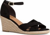 Tamaris Dames Sandaaltje 1-1-28026-36 007 zwart normal Maat: 42 EU