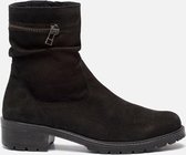 Feyn Enkellaarsjes zwart Nubuck - Dames - Maat 40