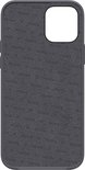 Arrière de coque de téléphone grise avec motif en relief 'Valenta'.