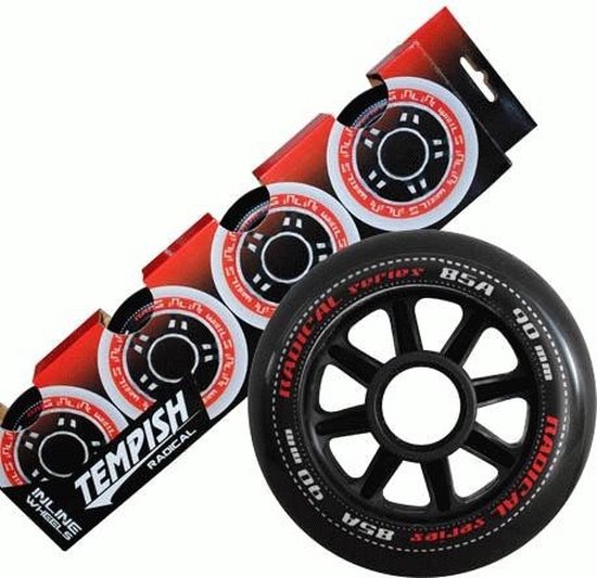 Roues Patins Tempish Roues De Secours Tempish Radical 80mm 85A - Lot De