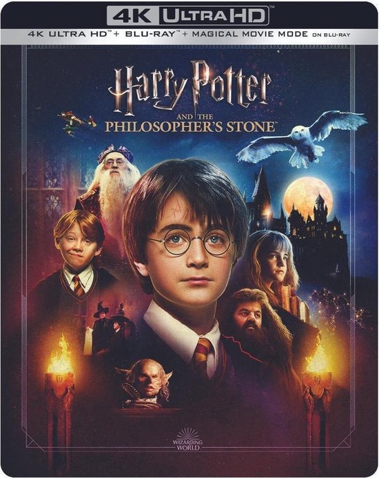Harry Potter 1 - De Steen Der Wijzen (4K Ultra HD Blu-ray) (Steelbook)