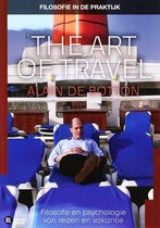 The Art of Travel Alain de Botton DVD. Man ligt op een ligstoel bij een cruiseschip.