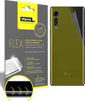 dipos I 3x Beschermfolie 100% compatibel met LG Velvet 5G Achterkant Folie I 3D Full Cover screen-protector