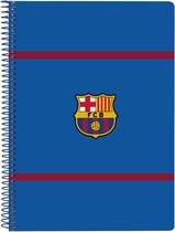 Boek over Ringen F.C. Barcelona A5 Kastanjebruin Marineblauw