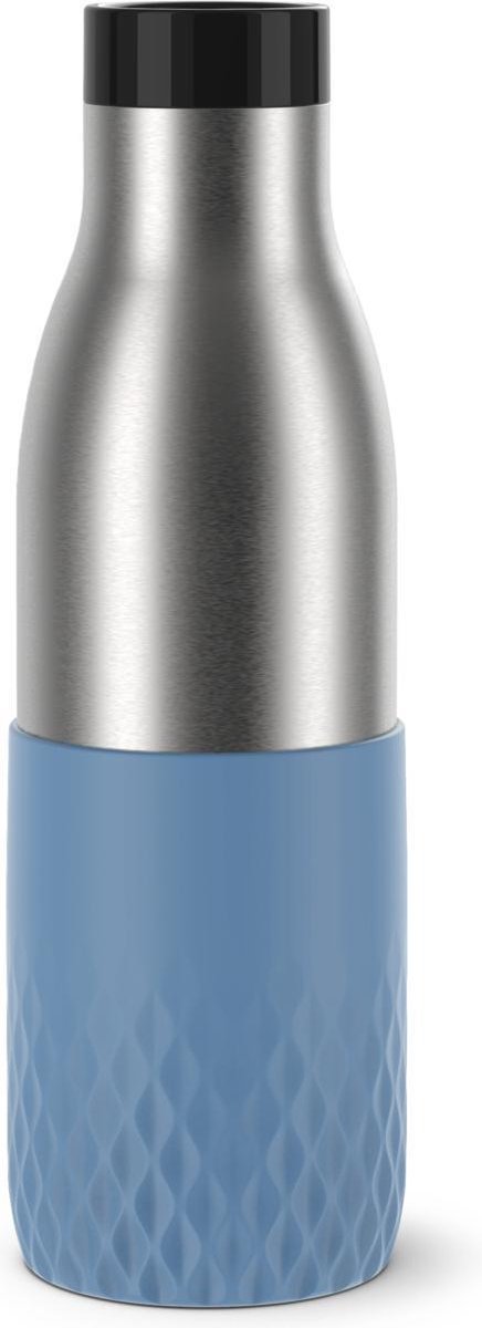 Bludrop Sleeve N3110710 drinkfles 0,5L RVS/Blauw | Tefal