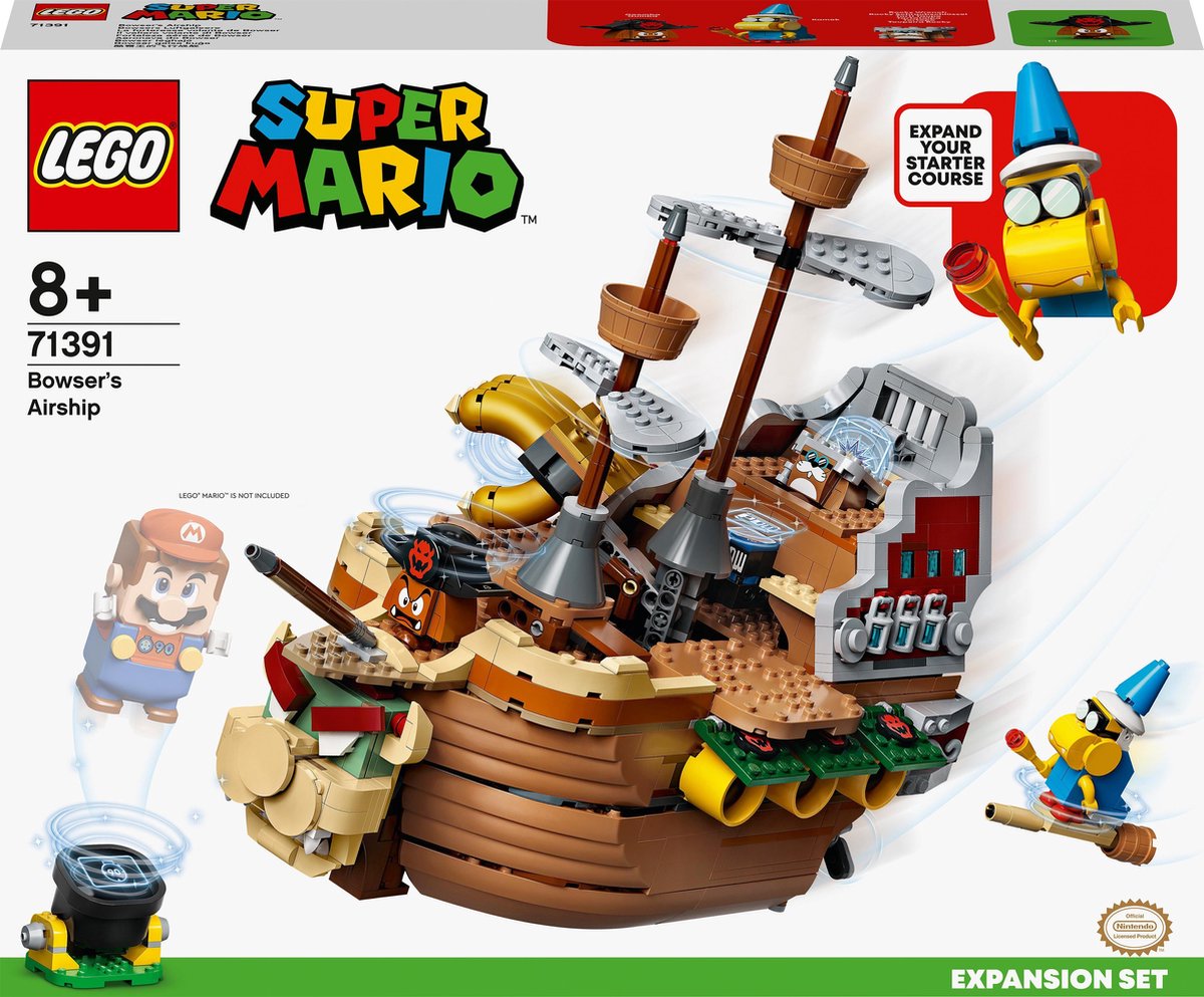 LEGO Super Mario Uitbreidingsset: Bowsers Luchtschip 71391