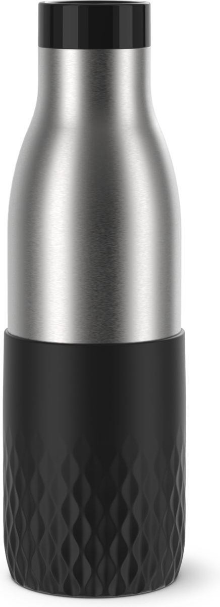 Bludrop Sleeve N3110510 drinkfles 0,5L RVS/Zwart | Tefal