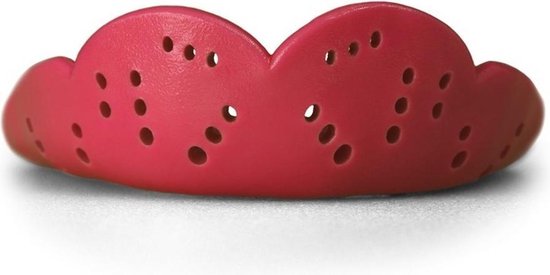 Sisu - Max 2.4 - Bitje - Gebitsbeschermer / Mondbeschermer / Mouthguard - One Size - Rood - Maximale Bescherming voor Vechtsporten