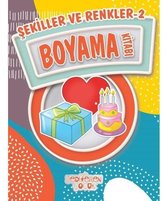 Şekiller ve Renkler 2 Boyama Kitabı