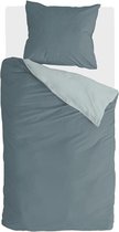 Byrklund Dekbedovertrek Side Way - 155x220 - 100% Katoen - Groen / Jade