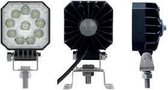 FABRILcar LED Werklamp 10W 85x85x30mm met schakelaar