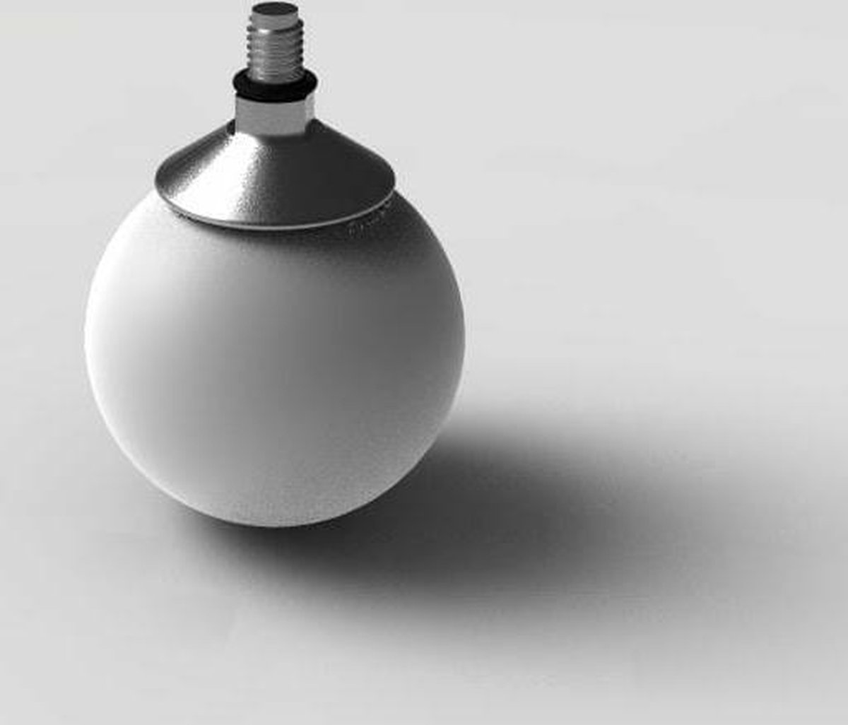 Goedkoopste Ambutech rollerbal met schroef metal stem