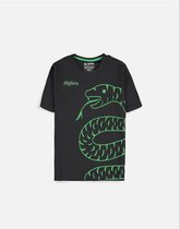 Harry Potter Heren Tshirt -M- Slytherin Zwart