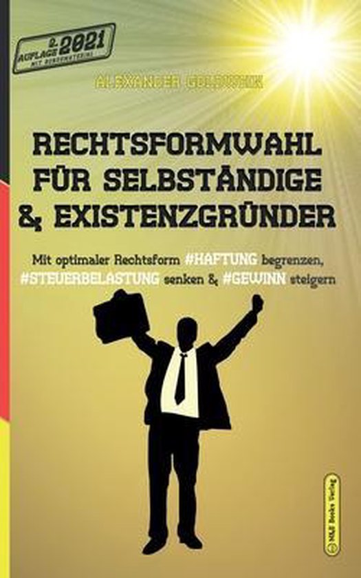 Rechtsformwahl für Selbständige & Existenzgründer - cover