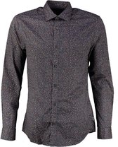 Only & sons slim fit overhemd blauw multi - Maat S