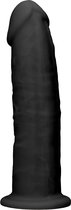 Silicone Dildo Without Balls - Black - 15,3 cm
